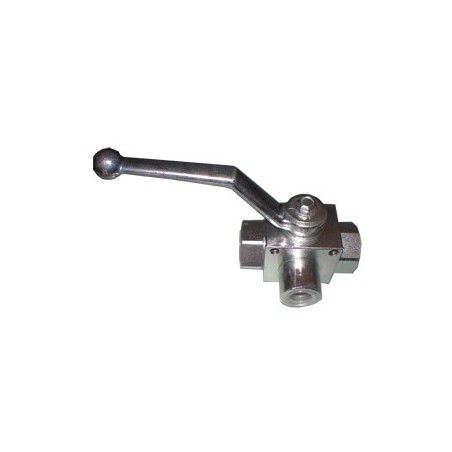 Vannes 3 voies 1/4" en T